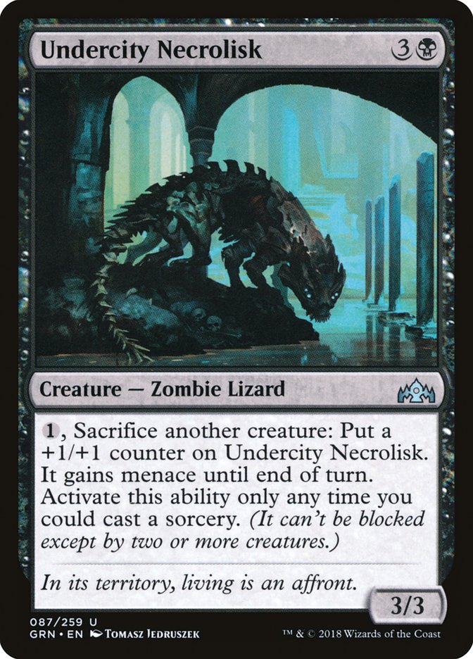 Undercity Necrolisk [Guilds of Ravnica] | Nerdhalla Games