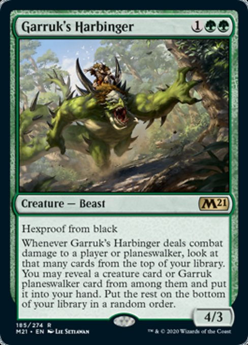 Garruk's Harbinger [Core Set 2021] | Nerdhalla Games