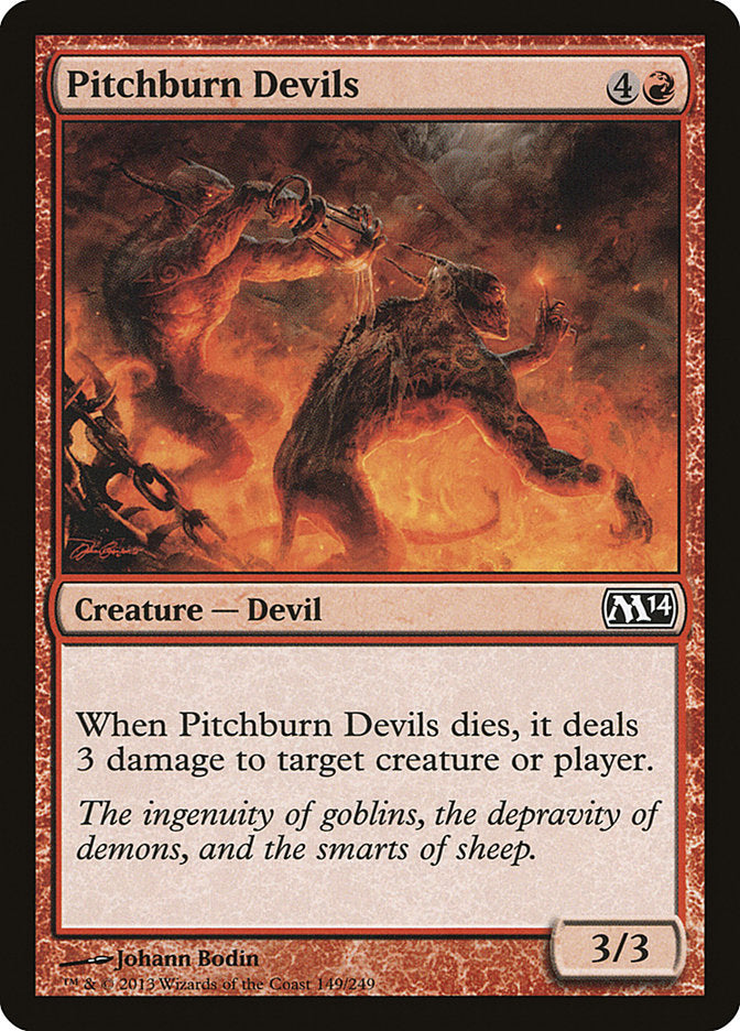 Pitchburn Devils [Magic 2014] | Nerdhalla Games