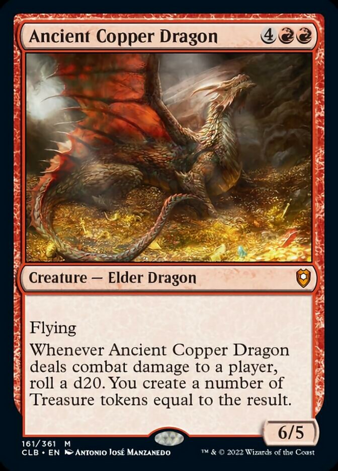 Ancient Copper Dragon [Commander Legends: Battle for Baldur's Gate] | Nerdhalla Games