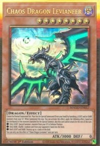 Chaos Dragon Levianeer (Alternate Art) [MAGO-EN017] Gold Rare | Nerdhalla Games