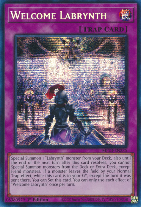 Welcome Labrynth [MP23-EN235] Prismatic Secret Rare | Nerdhalla Games