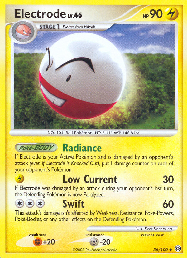 Electrode (36/100) [Diamond & Pearl: Stormfront] | Nerdhalla Games