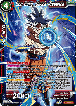 Son Goku, Divine Presence (BT14-005) [Cross Spirits] | Nerdhalla Games