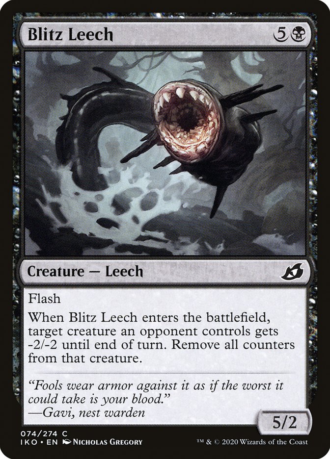 Blitz Leech [Ikoria: Lair of Behemoths] | Nerdhalla Games