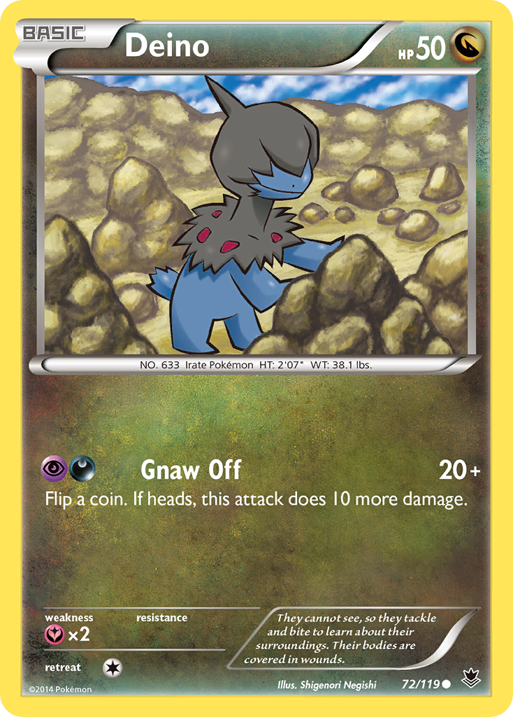 Deino (72/119) [XY: Phantom Forces] | Nerdhalla Games