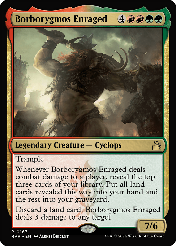 Borborygmos Enraged [Ravnica Remastered] | Nerdhalla Games