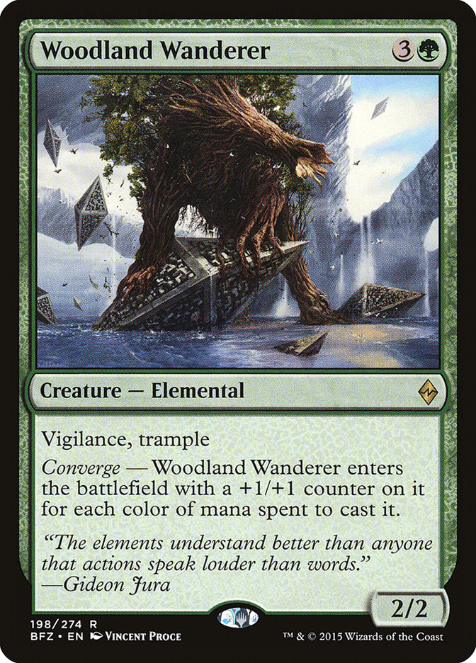 Woodland Wanderer [Battle for Zendikar] | Nerdhalla Games