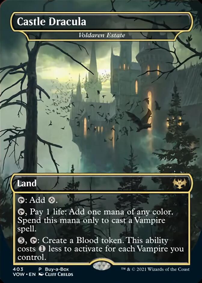 Voldaren Estate - Castle Dracula (Buy-A-Box) [Innistrad: Crimson Vow] | Nerdhalla Games