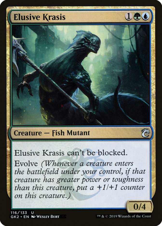 Elusive Krasis [Ravnica Allegiance Guild Kit] | Nerdhalla Games