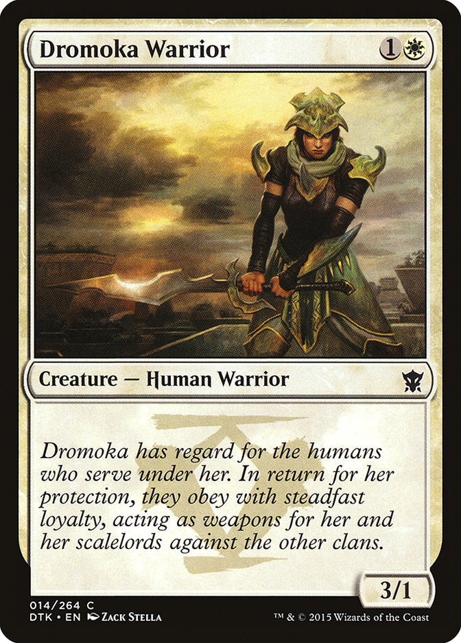 Dromoka Warrior [Dragons of Tarkir] | Nerdhalla Games