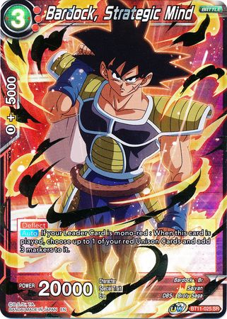 Bardock, Strategic Mind [BT11-025] | Nerdhalla Games