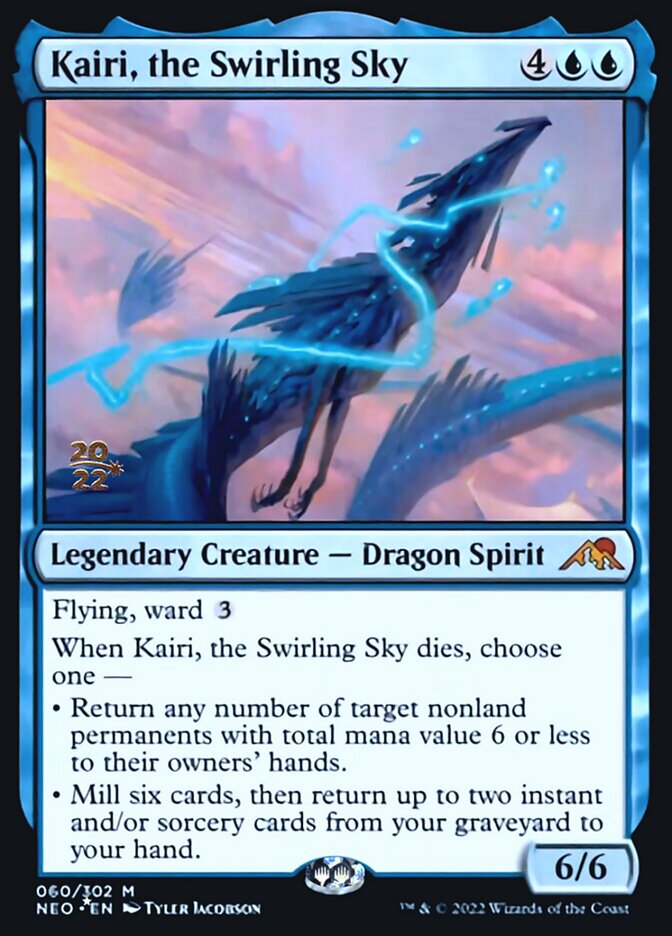 Kairi, the Swirling Sky [Kamigawa: Neon Dynasty Prerelease Promos] | Nerdhalla Games