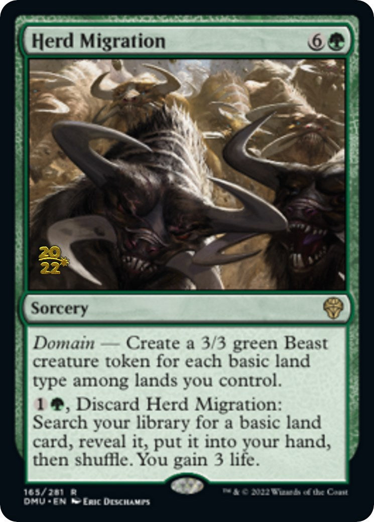 Herd Migration [Dominaria United Prerelease Promos] | Nerdhalla Games