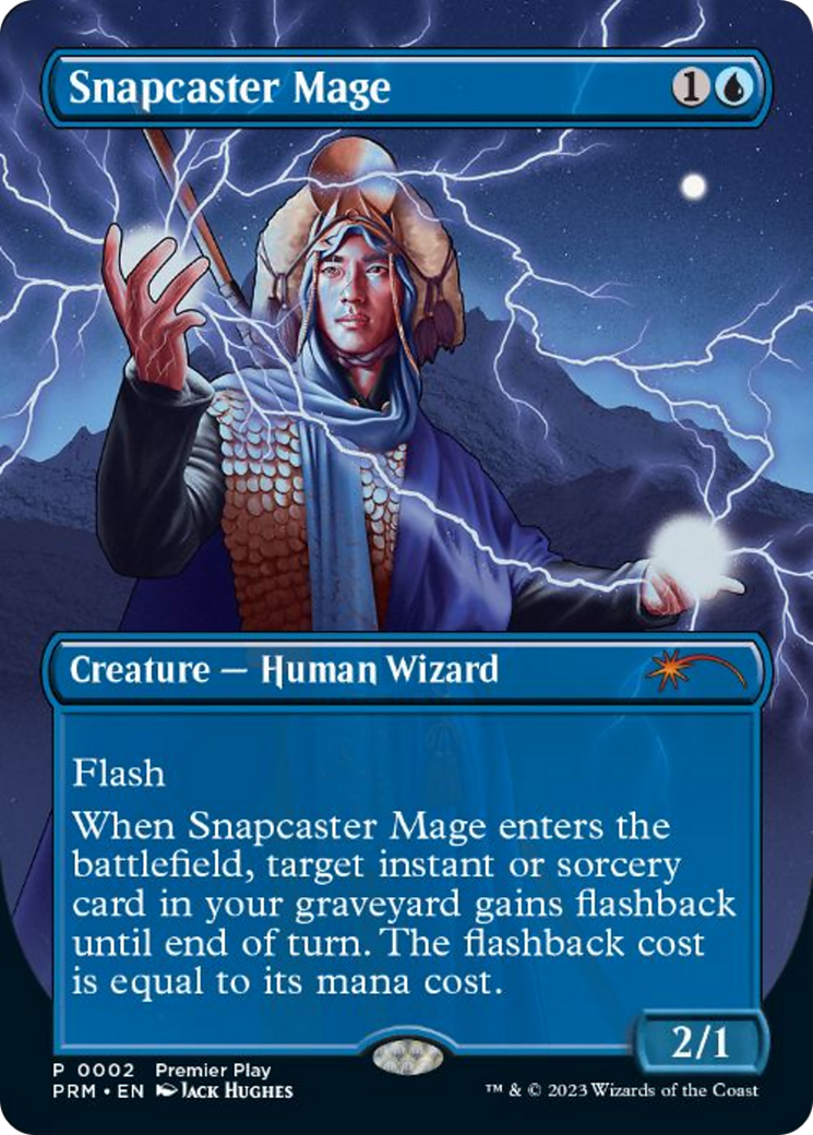 Snapcaster Mage (Borderless Alternate Art) [Regional Championship Qualifiers 2023] | Nerdhalla Games