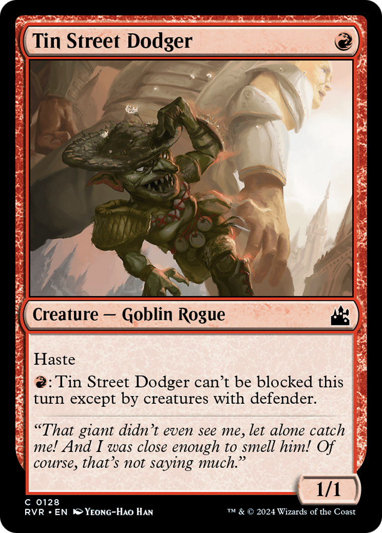 Tin Street Dodger [Ravnica Remastered] | Nerdhalla Games