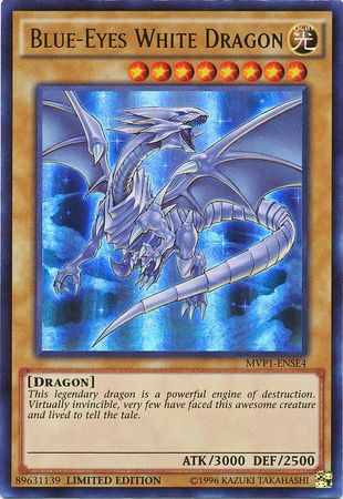 Blue-Eyes White Dragon [MVP1-ENSE4] Ultra Rare | Nerdhalla Games