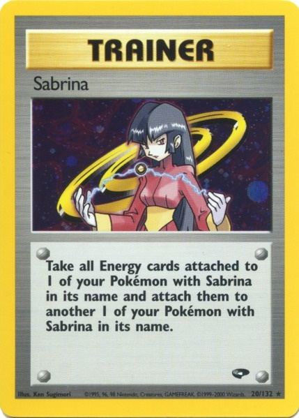 Sabrina (20/132) [Gym Challenge Unlimited] | Nerdhalla Games