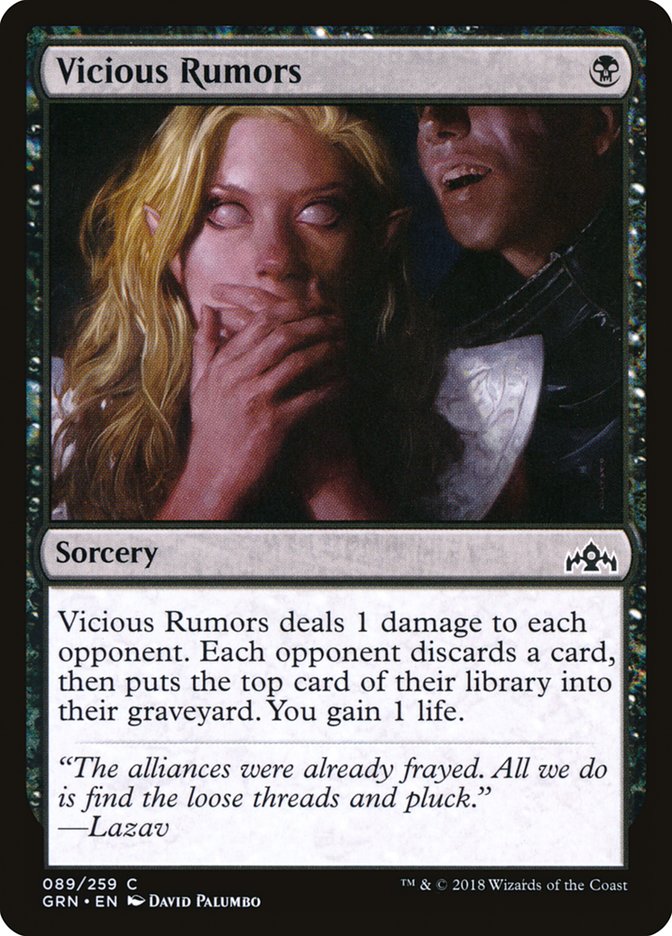 Vicious Rumors [Guilds of Ravnica] | Nerdhalla Games