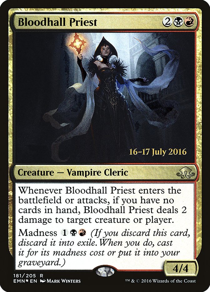 Bloodhall Priest  [Eldritch Moon Prerelease Promos] | Nerdhalla Games