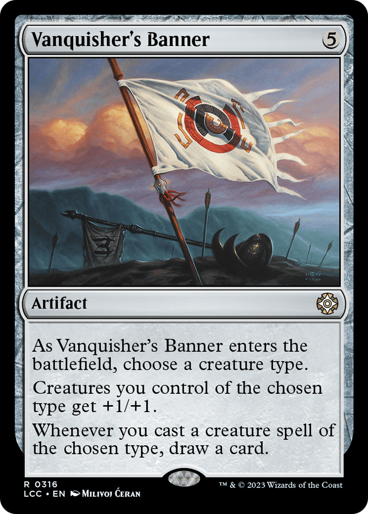 Vanquisher's Banner [The Lost Caverns of Ixalan Commander] | Nerdhalla Games