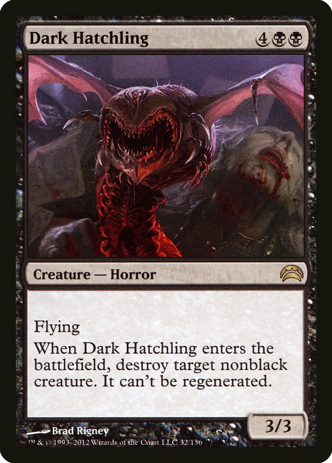 Dark Hatchling [Planechase 2012] | Nerdhalla Games