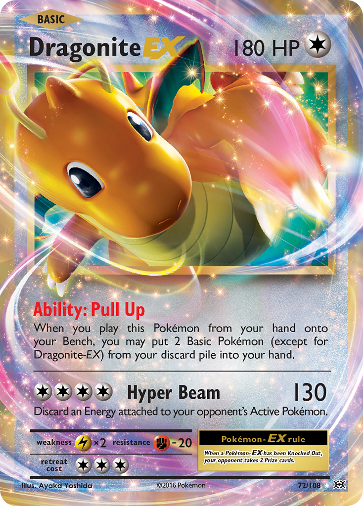 Dragonite EX (72/108) [XY: Evolutions] | Nerdhalla Games