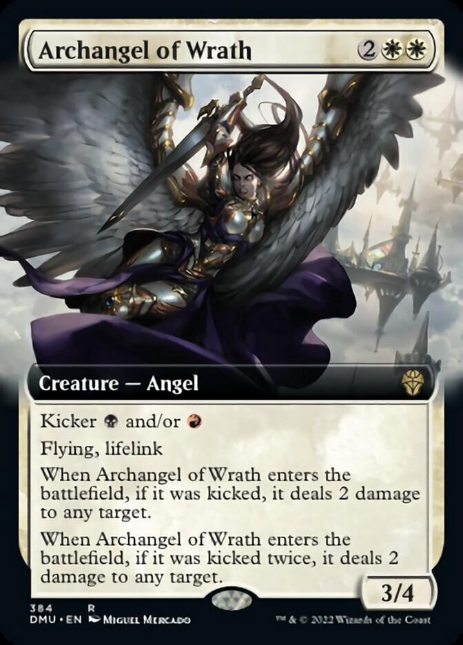 Archangel of Wrath (Extended Art) [Dominaria United] | Nerdhalla Games