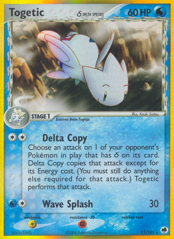 Togetic (11/101) (Delta Species) [EX: Dragon Frontiers] | Nerdhalla Games