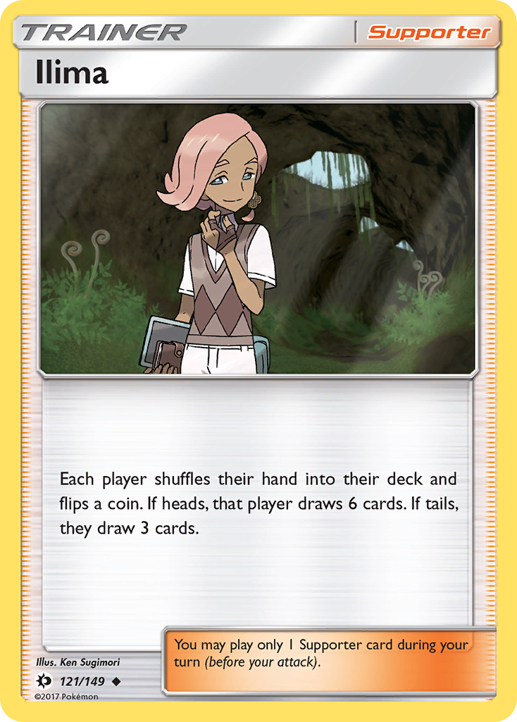 Ilima (121/149) [Sun & Moon: Base Set] | Nerdhalla Games