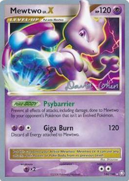 Mewtwo LV.X (144/146) (Stallgon - David Cohen) [World Championships 2009] | Nerdhalla Games