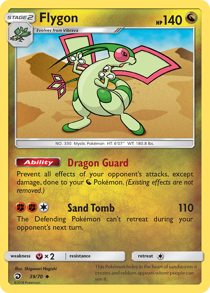 Flygon (39/70) [Sun & Moon: Dragon Majesty] | Nerdhalla Games