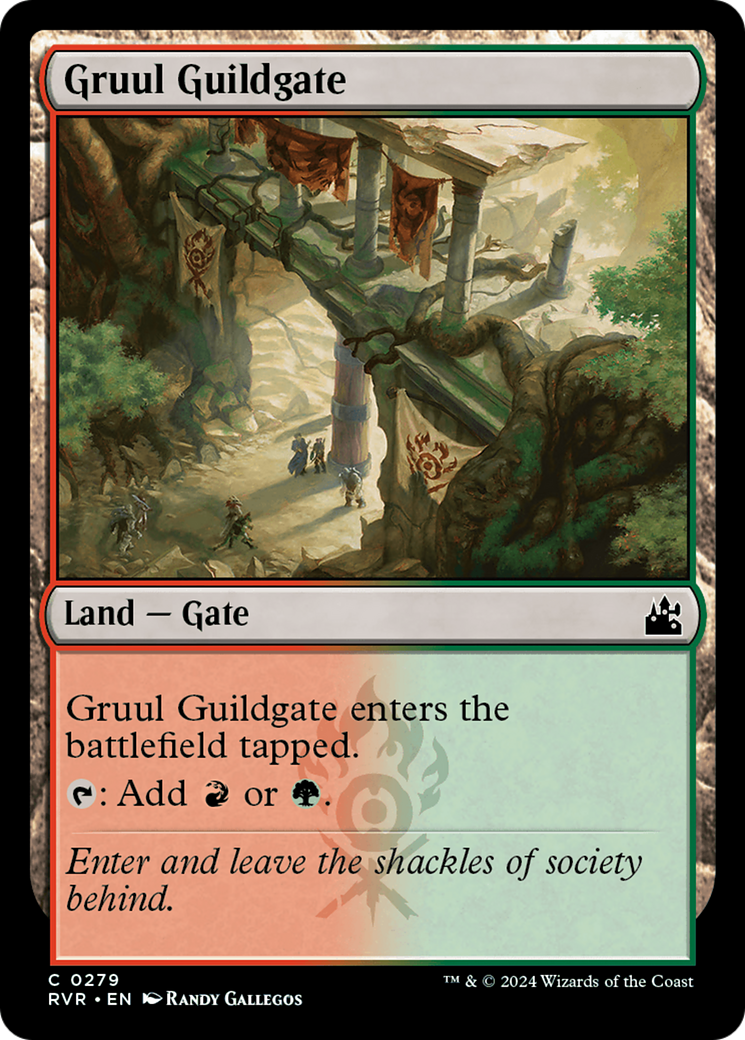 Gruul Guildgate [Ravnica Remastered] | Nerdhalla Games