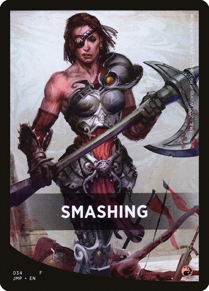 Smashing Theme Card [Jumpstart Front Cards] | Nerdhalla Games