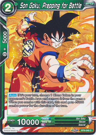 Son Goku, Prepping for Battle [BT8-046] | Nerdhalla Games