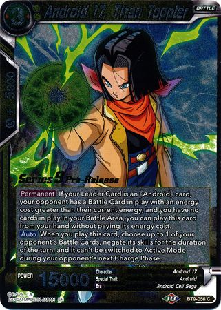 Android 17, Titan Toppler [BT9-056] | Nerdhalla Games