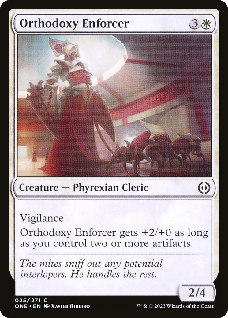 Orthodoxy Enforcer [Phyrexia: All Will Be One] | Nerdhalla Games