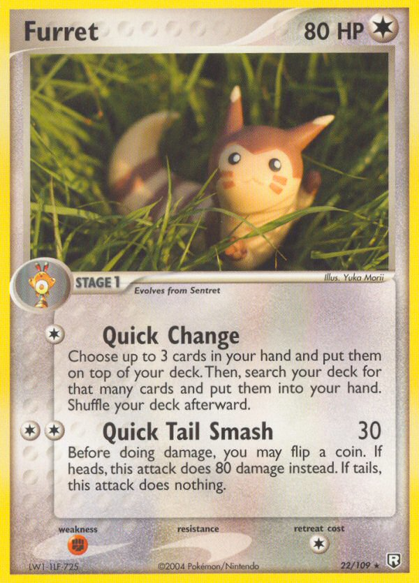 Furret (22/109) [EX: Team Rocket Returns] | Nerdhalla Games