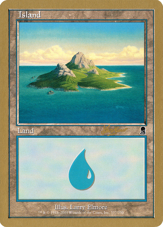 Island (shh337) (Sim Han How) [World Championship Decks 2002] | Nerdhalla Games