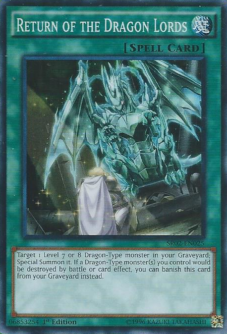 Return of the Dragon Lords [SR02-EN025] Super Rare | Nerdhalla Games