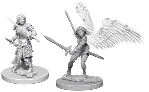 WizKids: Nolzur's Marvelous Miniatures Wave #5 - Aasimar Paladin Female | Nerdhalla Games