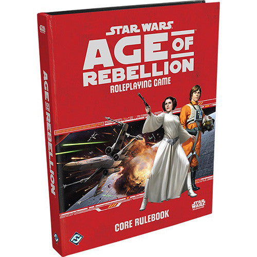 Star Wars Roleplaying Game:  Age of Rebellion Core Rulebook | Nerdhalla Games