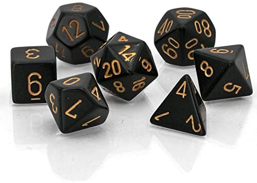 Chessex - Polyhedral 7 Sided Dice Set - Opaque | Nerdhalla Games