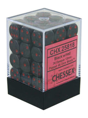 Chessex Dice - 12mm d6 Dice Block (36 Dice) | Nerdhalla Games