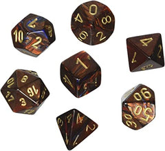 Chessex - Polyhedral 7 Sided Dice Set - Scarab | Nerdhalla Games