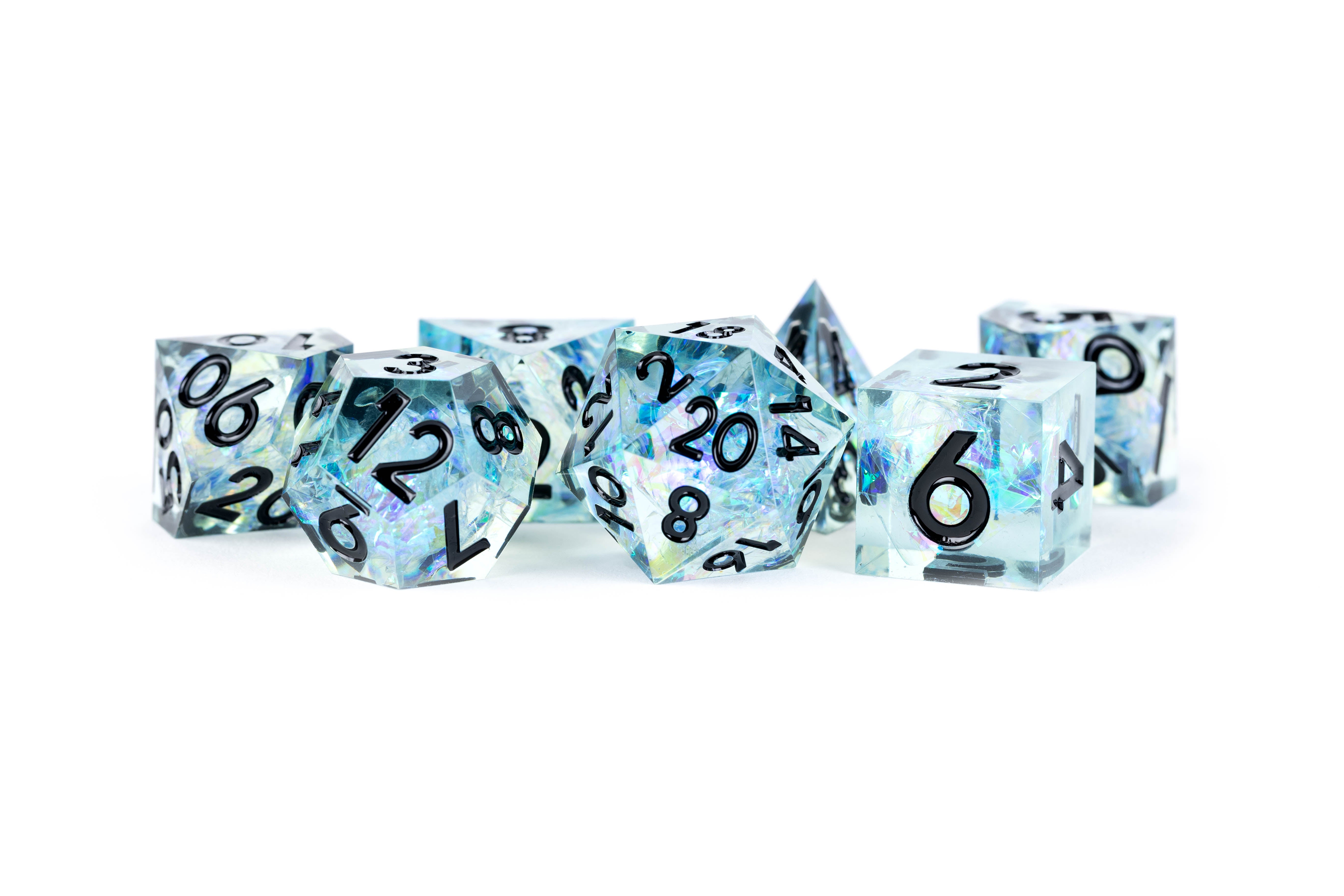 MDG Sharp Edge Dice Set | Nerdhalla Games