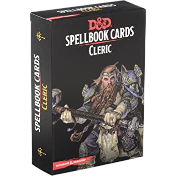 Dungeons & Dragons Spellbook Cards:  Cleric | Nerdhalla Games