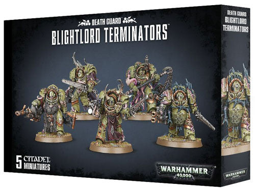 Death Guard:  Blightlord Terminators | Nerdhalla Games