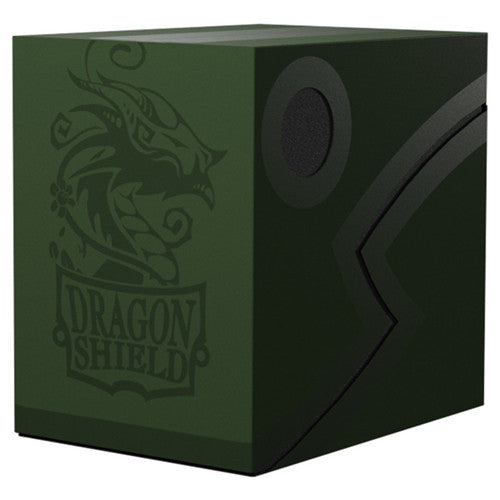 Dragon Shield: Double Shell Forest Green | Nerdhalla Games