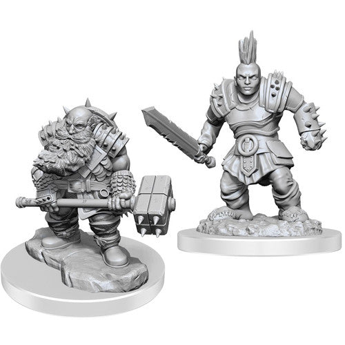 Wizkids:  Nolzur's Marvelous Miniatures Wave #18 - Duergar Fighters | Nerdhalla Games